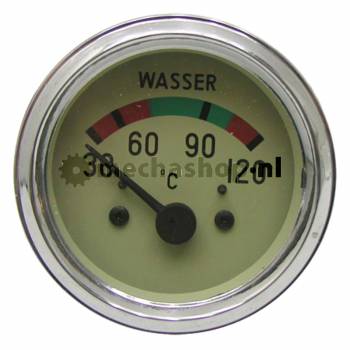 Temperatuurmeter elektrisch, 
inbouwmaat 60 mm, 
40 - 120 graden - 1550264935702